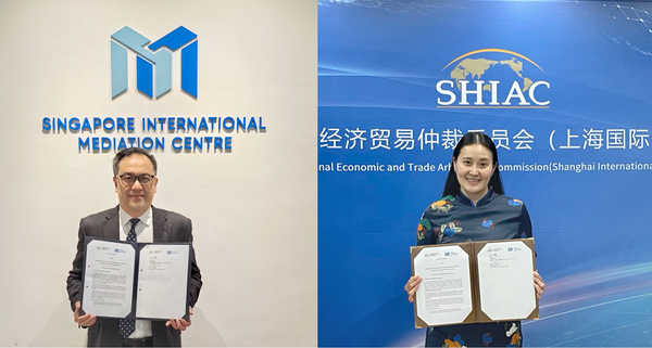 SIMC Inks MOU with the Shanghai International Arbitration Centre